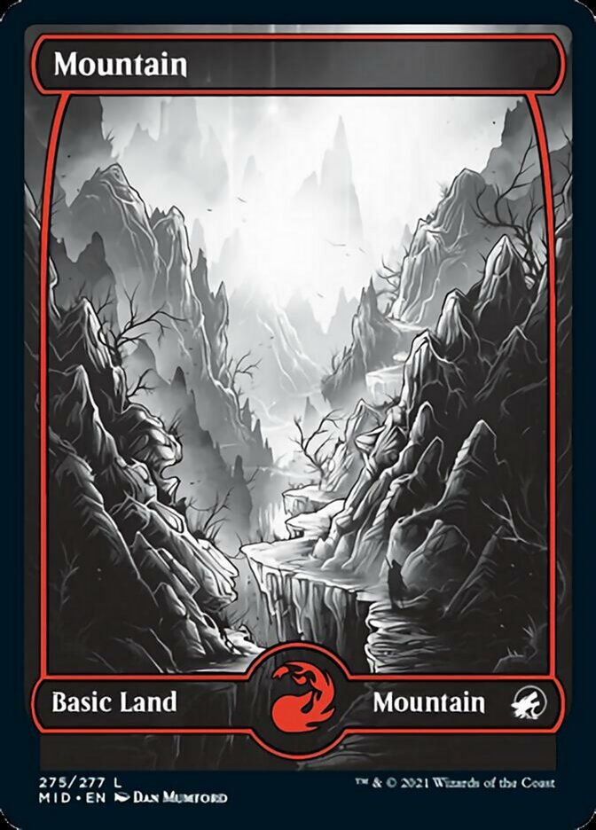 Mountain (275) [Innistrad: Midnight Hunt] | Tacoma Games