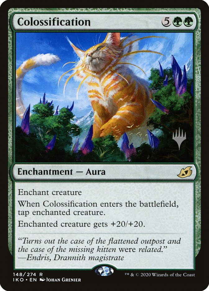 Colossification (Promo Pack) [Ikoria: Lair of Behemoths Promos] | Tacoma Games