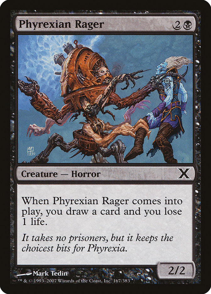 Phyrexian Rager [Tenth Edition] | Tacoma Games