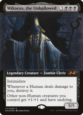 Mikaeus, the Unhallowed [Ultimate Box Topper] | Tacoma Games