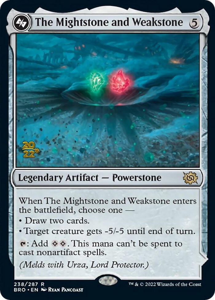 The Mightstone and Weakstone [The Brothers' War: Prerelease Promos] | Tacoma Games