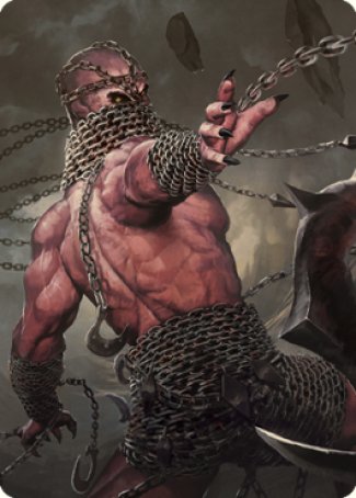 Chain Devil Art Card [Commander Legends: Battle for Baldur's Gate Art Series] | Tacoma Games