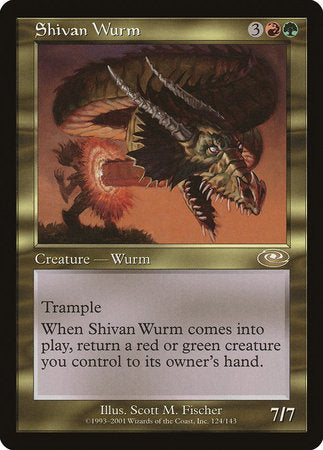 Shivan Wurm [Planeshift] | Tacoma Games