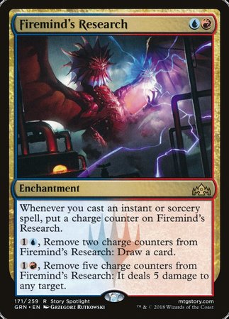 Firemind's Research [Guilds of Ravnica] | Tacoma Games
