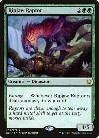 Ripjaw Raptor [Ixalan Promos] | Tacoma Games