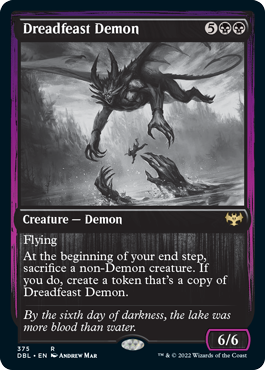 Dreadfeast Demon [Innistrad: Double Feature] | Tacoma Games