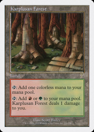 Karplusan Forest [Seventh Edition] | Tacoma Games