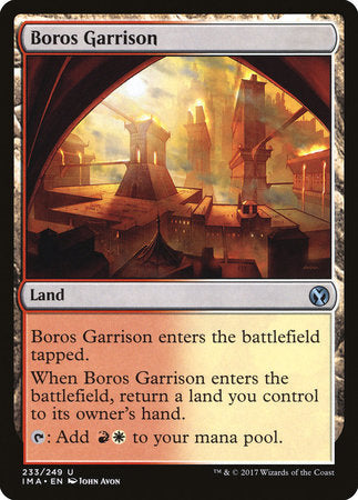 Boros Garrison [Iconic Masters] | Tacoma Games