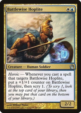 Battlewise Hoplite [Theros] | Tacoma Games