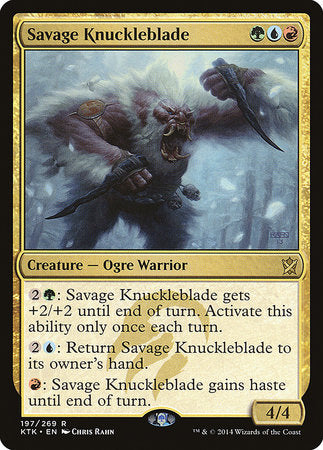 Savage Knuckleblade [Khans of Tarkir] | Tacoma Games