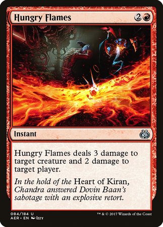 Hungry Flames [Aether Revolt] | Tacoma Games