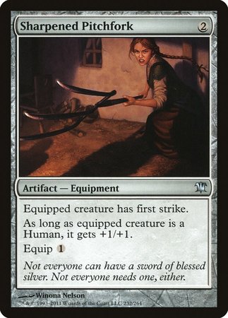 Sharpened Pitchfork [Innistrad] | Tacoma Games