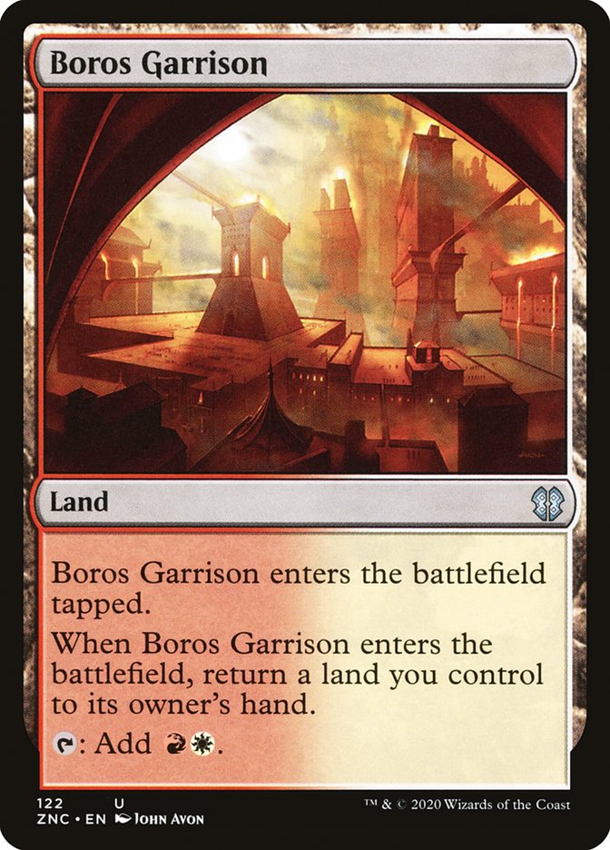 Boros Garrison [Zendikar Rising Commander] | Tacoma Games