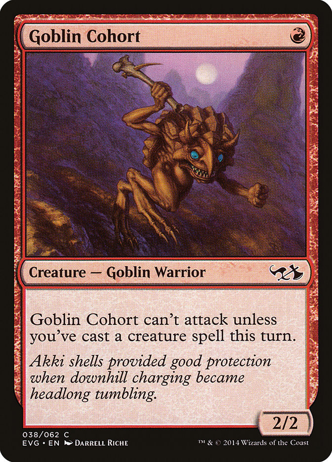 Goblin Cohort (Elves vs. Goblins) [Duel Decks Anthology] | Tacoma Games