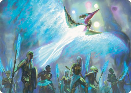 Otharri, Suns' Glory Art Card [Phyrexia: All Will Be One Art Series] | Tacoma Games