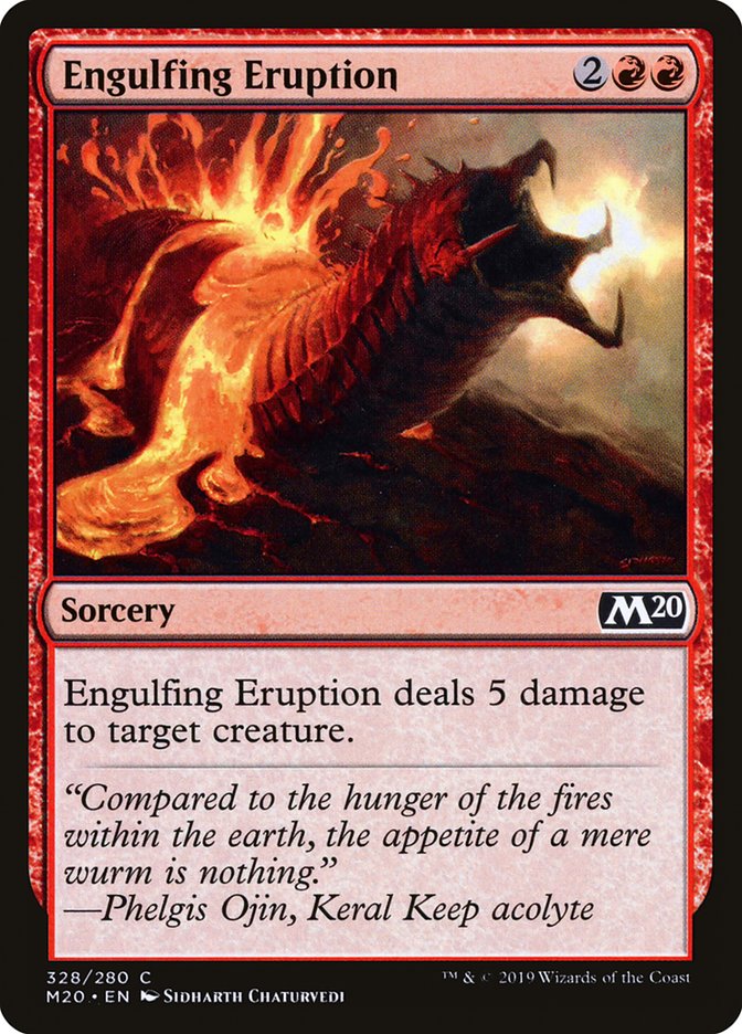 Engulfing Eruption [Core Set 2020] | Tacoma Games