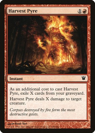 Harvest Pyre [Innistrad] | Tacoma Games