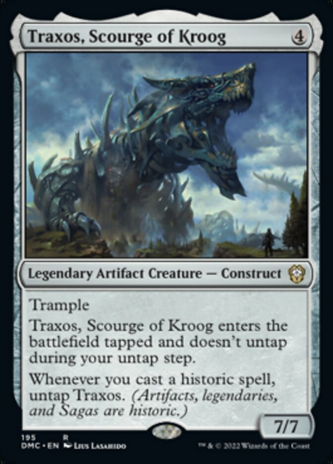 Traxos, Scourge of Kroog [Dominaria United Commander] | Tacoma Games