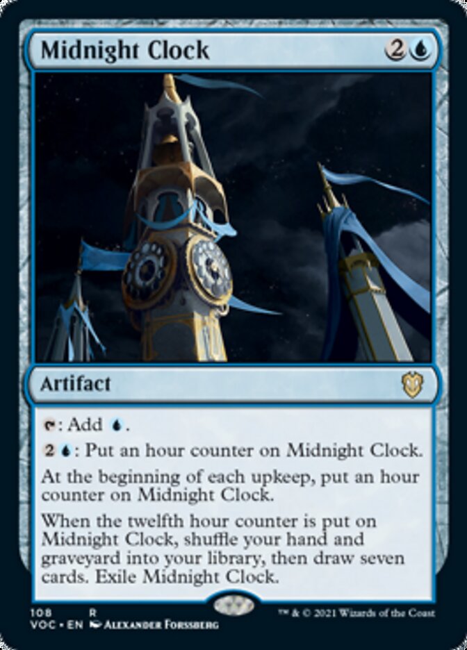 Midnight Clock [Innistrad: Crimson Vow Commander] | Tacoma Games