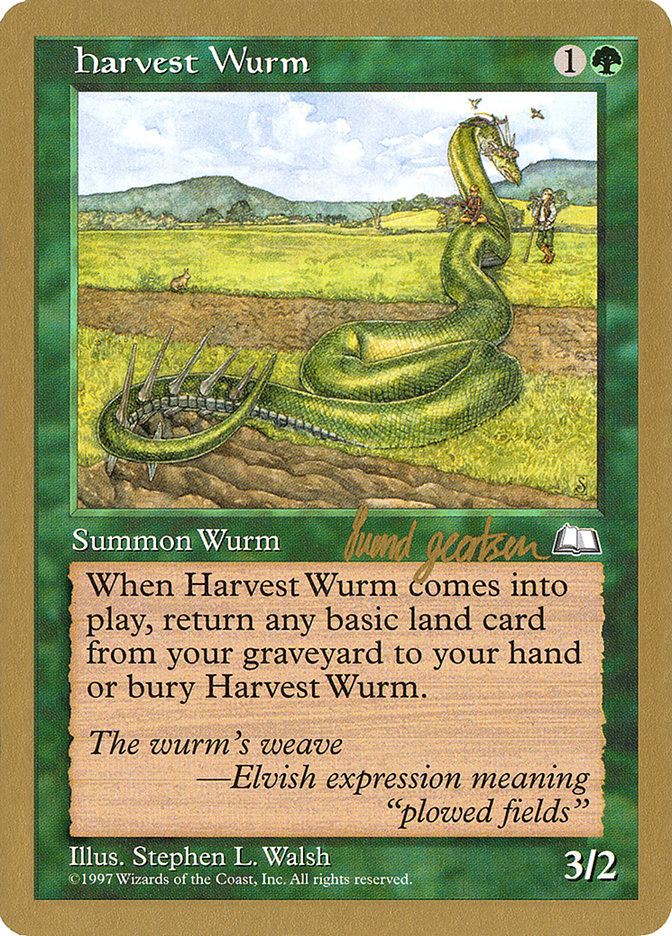 Harvest Wurm (Svend Geertsen) [World Championship Decks 1997] | Tacoma Games
