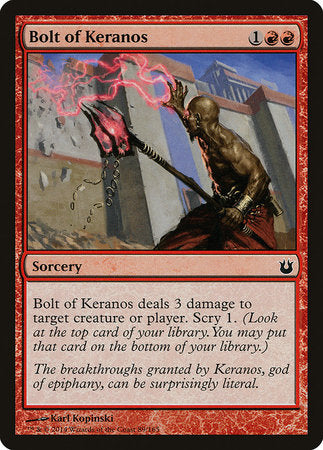 Bolt of Keranos [Born of the Gods] | Tacoma Games