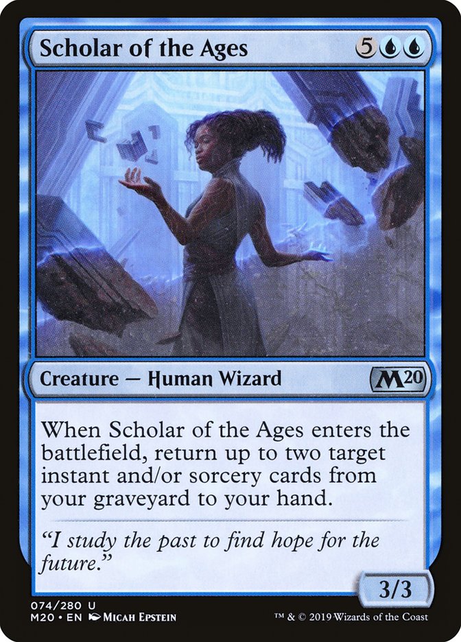 Scholar of the Ages [Core Set 2020] | Tacoma Games