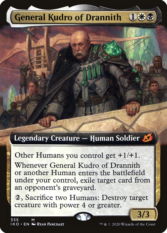 General Kudro of Drannith (Extended Art) [Ikoria: Lair of Behemoths] | Tacoma Games