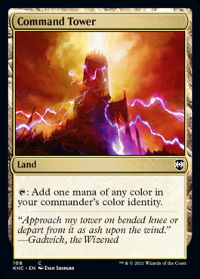 Command Tower [Kaldheim Commander] | Tacoma Games