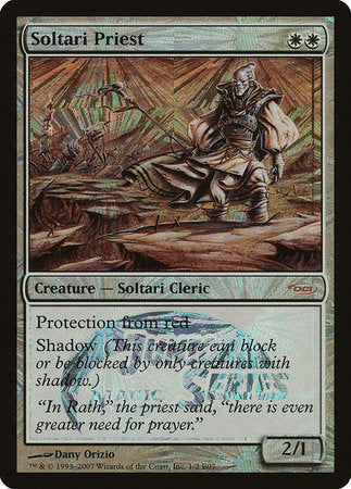 Soltari Priest (Junior Series) [Junior Series Europe] | Tacoma Games