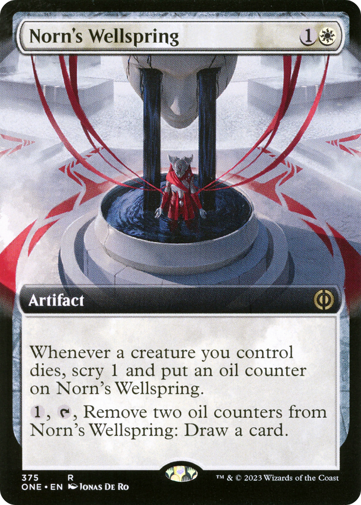 Norn's Wellspring (Extended Art) [Phyrexia: All Will Be One] | Tacoma Games