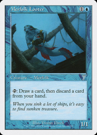 Merfolk Looter [Seventh Edition] | Tacoma Games