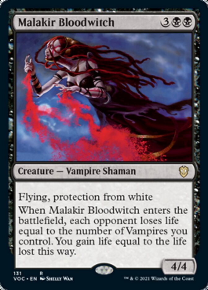 Malakir Bloodwitch [Innistrad: Crimson Vow Commander] | Tacoma Games