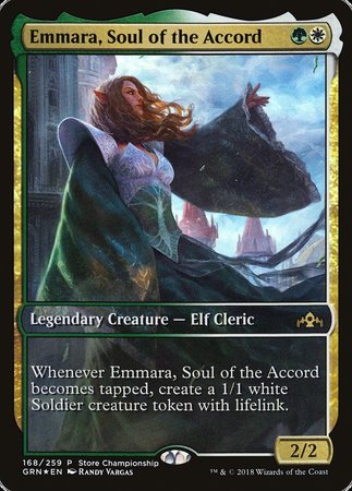 Emmara, Soul of the Accord [Guilds of Ravnica Promos] | Tacoma Games