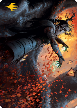 Dawnhart Rejuvenator Art Card (Gold-Stamped Signature) [Innistrad: Midnight Hunt Art Series] | Tacoma Games