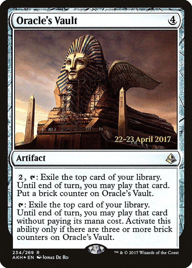 Oracle's Vault  [Amonkhet Prerelease Promos] | Tacoma Games