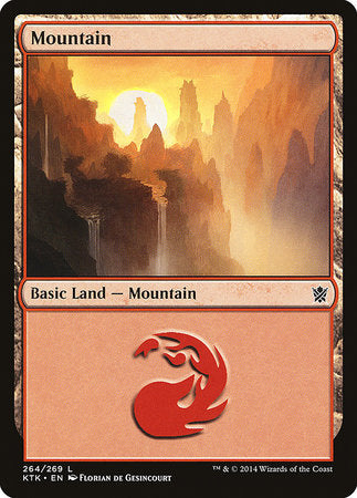 Mountain (264) [Khans of Tarkir] | Tacoma Games