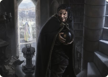 Grima, Saruman's Footman Art Card [The Lord of the Rings: Tales of Middle-earth Art Series] | Tacoma Games