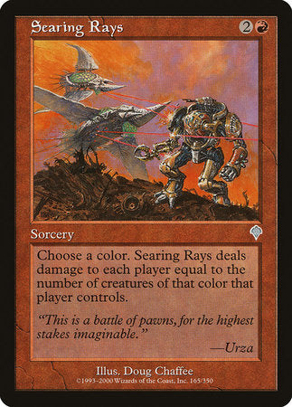 Searing Rays [Invasion] | Tacoma Games