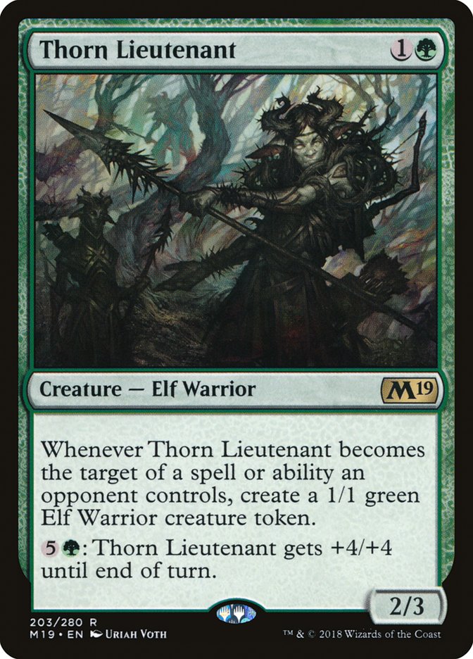 Thorn Lieutenant [Core Set 2019] | Tacoma Games