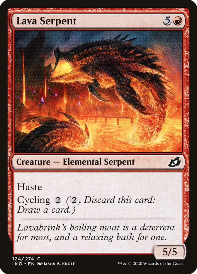 Lava Serpent [Ikoria: Lair of Behemoths] | Tacoma Games