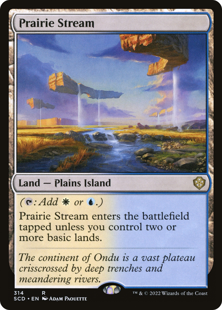 Prairie Stream [Starter Commander Decks] | Tacoma Games