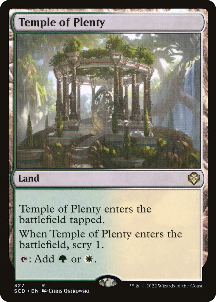 Temple of Plenty [Starter Commander Decks] | Tacoma Games