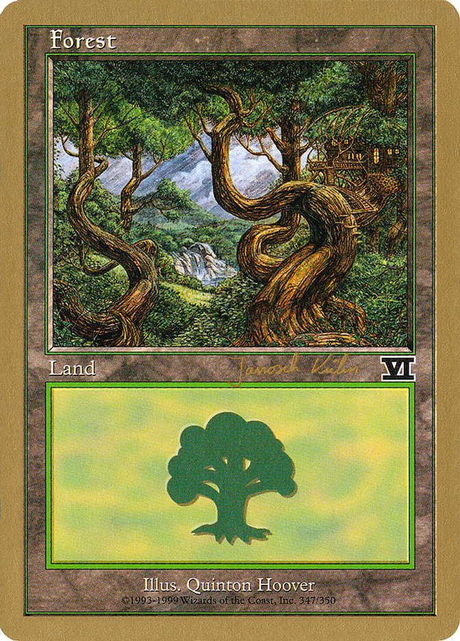 Forest (jk347) (Janosch Kuhn) [World Championship Decks 2000] | Tacoma Games