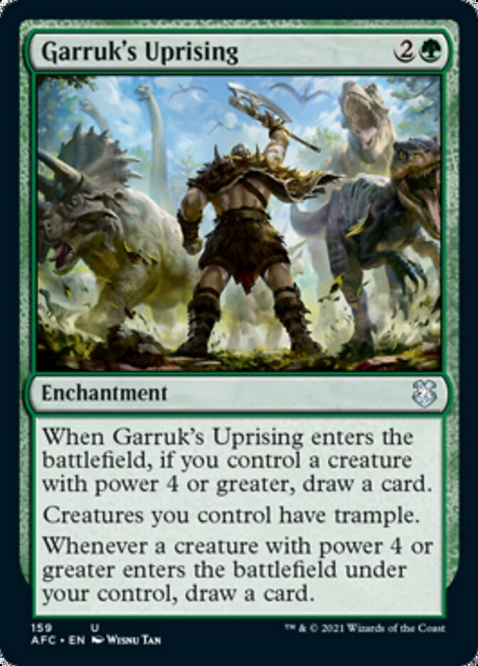 Garruk's Uprising [Dungeons & Dragons: Adventures in the Forgotten Realms Commander] | Tacoma Games