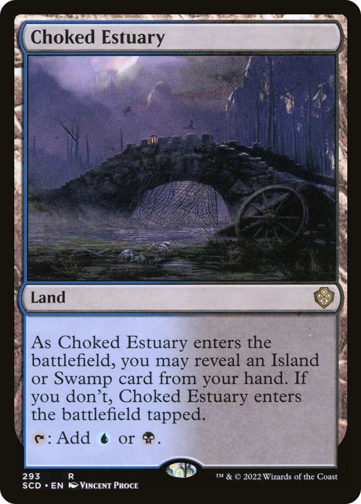 Choked Estuary [Starter Commander Decks] | Tacoma Games