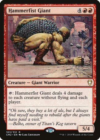 Hammerfist Giant [Commander Anthology Volume II] | Tacoma Games