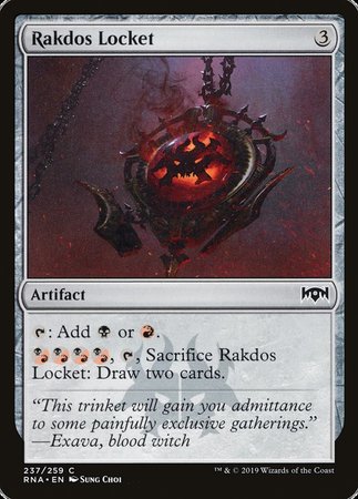 Rakdos Locket [Ravnica Allegiance] | Tacoma Games