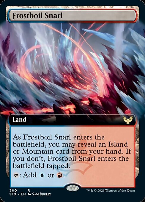 Frostboil Snarl (Extended) [Strixhaven: School of Mages] | Tacoma Games