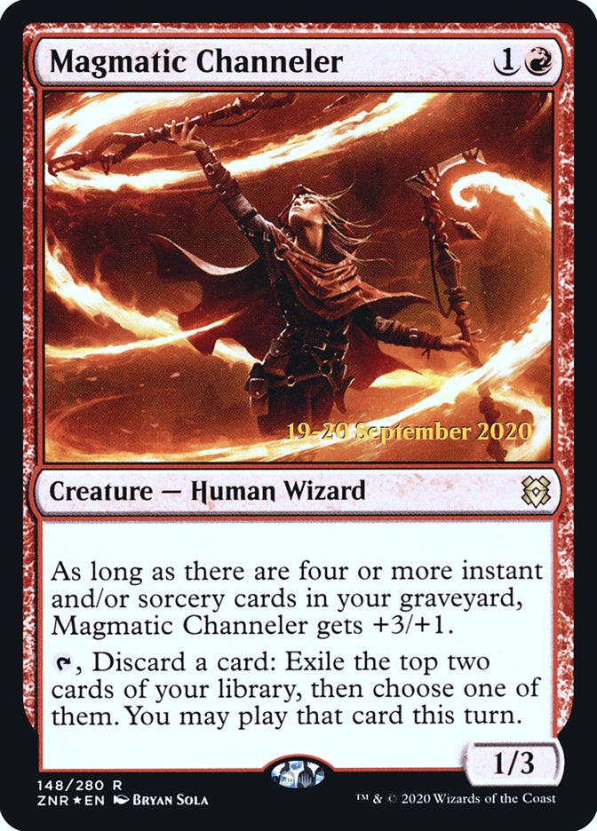 Magmatic Channeler  [Zendikar Rising Prerelease Promos] | Tacoma Games