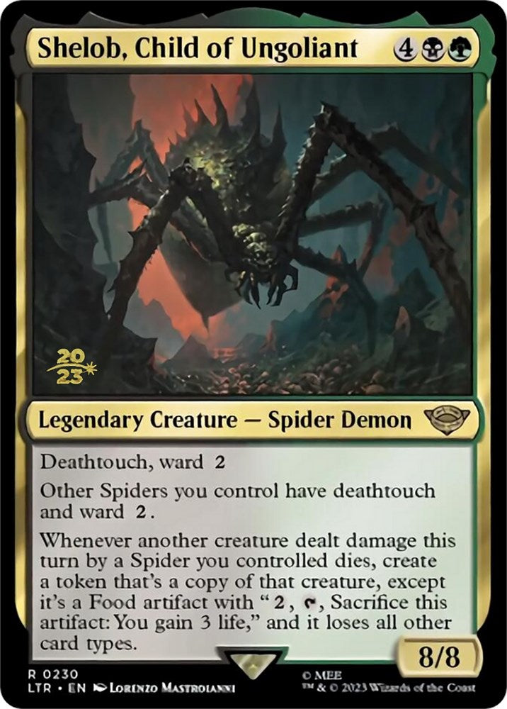 Shelob, Child of Ungoliant [The Lord of the Rings: Tales of Middle-Earth Prerelease Promos] | Tacoma Games